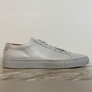 COMMON PROJECTS ORIGINAL ACHILLES LOW GRAY 12 EU 45 MINIMALIST $500 ITALY